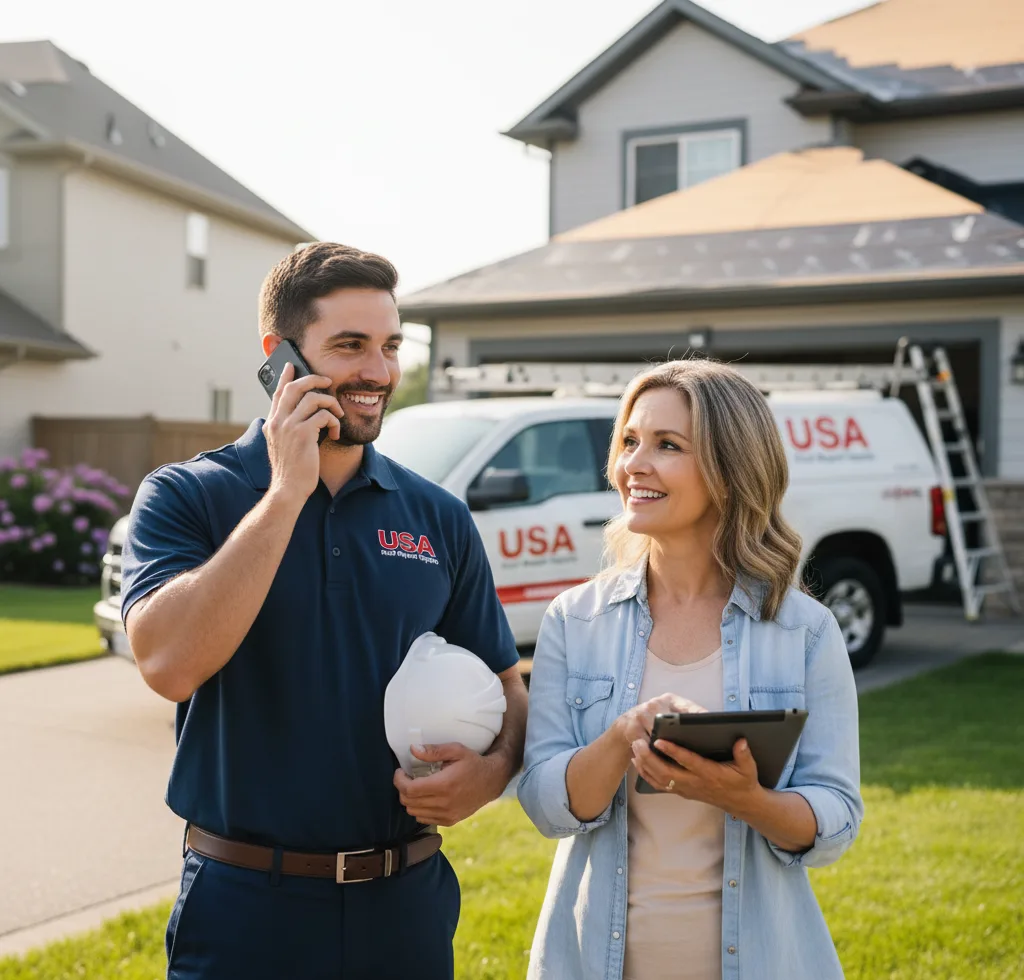 USA Roof Repair Experts customer support in Plantation